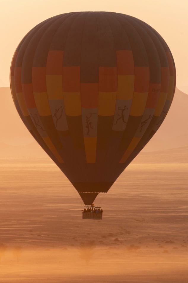 Montgolfière Kulala