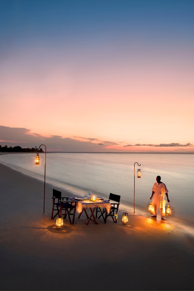 Dîner nocturne, Bazaruto